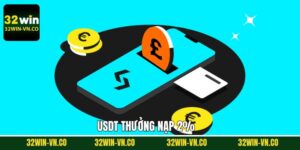 Nạp USDT Thưởng Ngay 2% 32WIN: Ưu Đãi Hấp Dẫn Cực Khủng