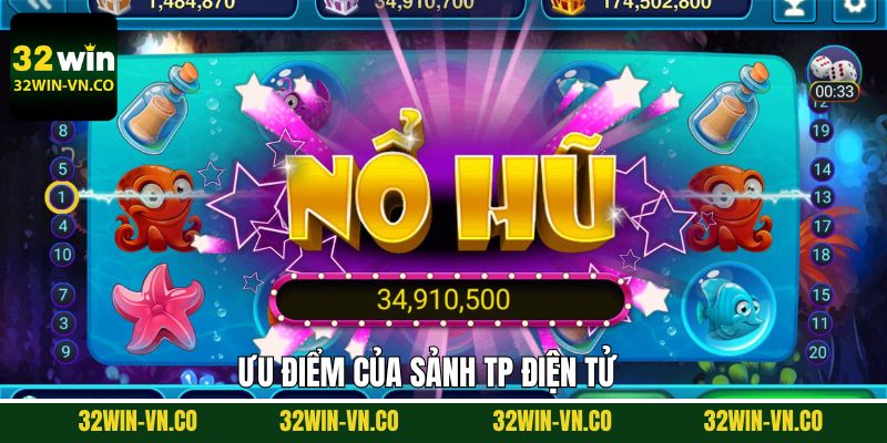 TP Điện Tử - Giải Trí Cực Đỉnh Với Jackpot Khủng Tại 32Win 3 Điểm danh những thế mạnh nổi trội của sảnh TP điện tử